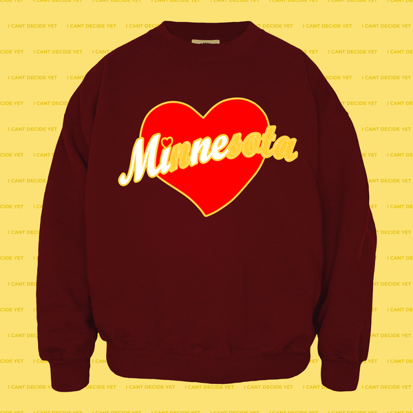 "MINE" REsweatshirt (Valentine's)