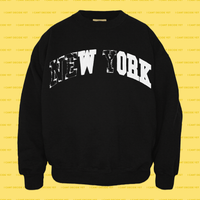 WORK college REsweatshirt (Black)