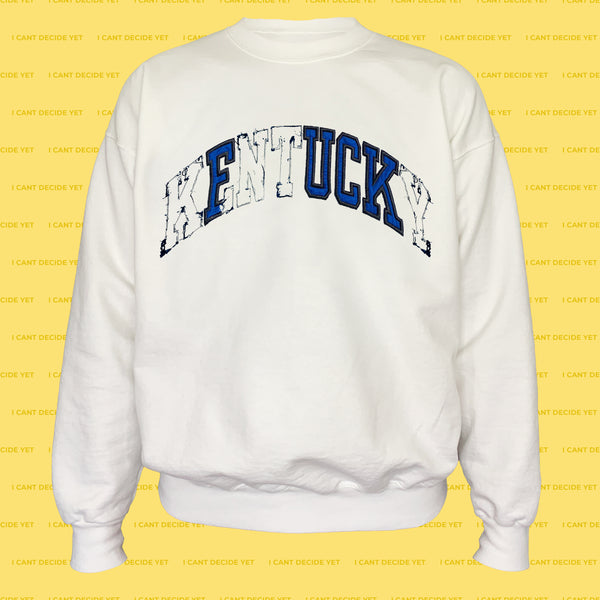 FUCK REsweatshirt (White)