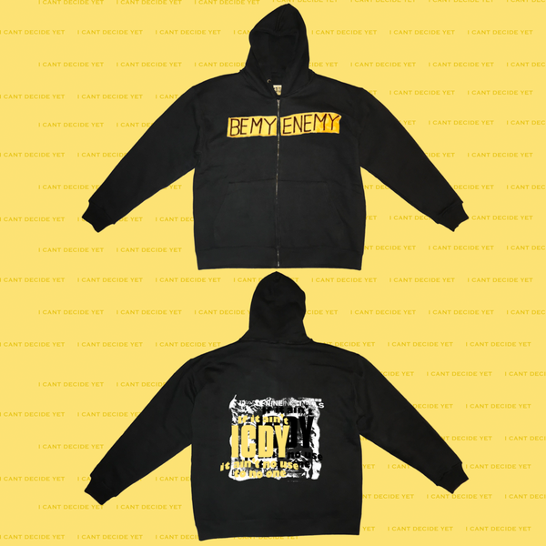 BEMYENEMY Flag Printed Hoodie