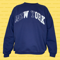 WORK college REsweatshirt (Navy)